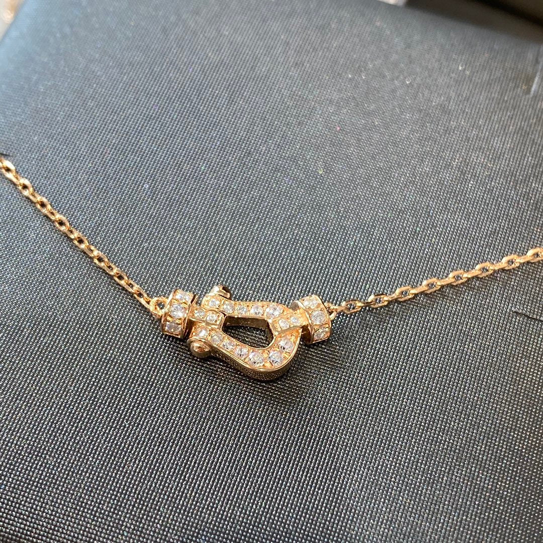 [Limara]FORCE 10 DIAMOND PINK GOLD NECKLACE MINI MODEL