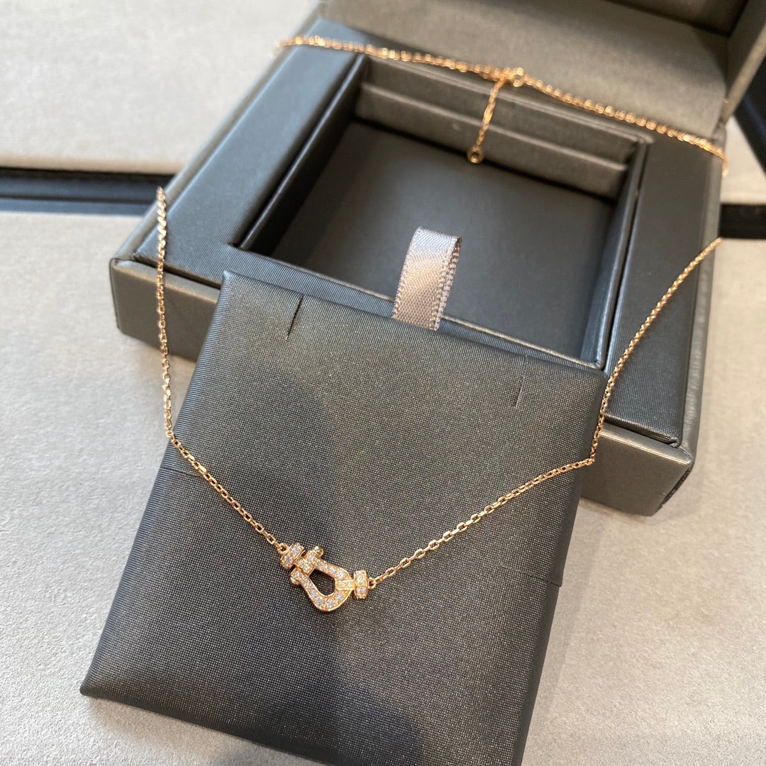 [Limara]FORCE 10 DIAMOND PINK GOLD NECKLACE MINI MODEL