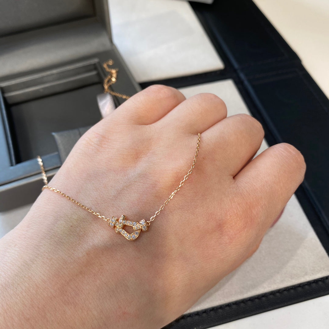 [Limara]FORCE 10 DIAMOND PINK GOLD NECKLACE MINI MODEL