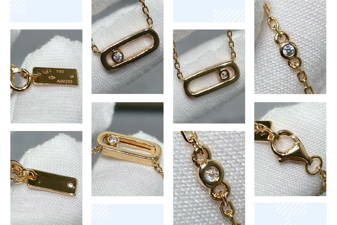[Limara]MOVE UNO DIAMOND NECKLACE