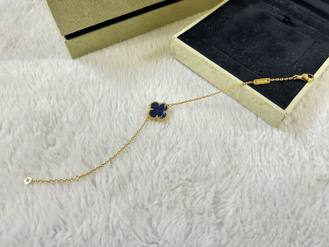 [Limara]CLOVER 1 MOTIF PIETERSITE BRACELET
