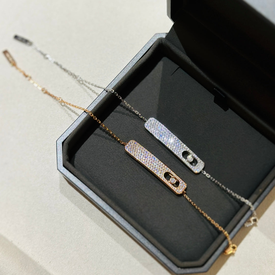 [Limara]MOVE CLASSIQUE DIAMOND PAVED BRACELET