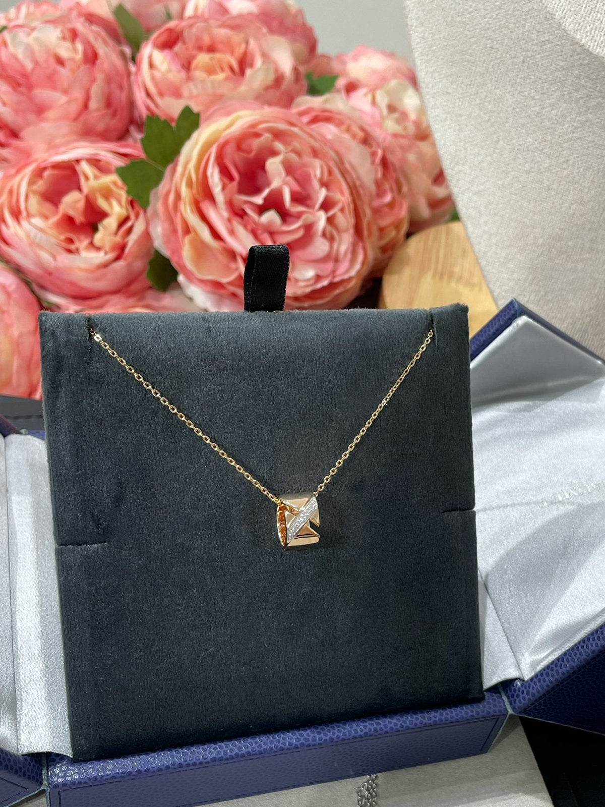 [Limara]LIENS EVIDENCE DIAMOND NECKLACE