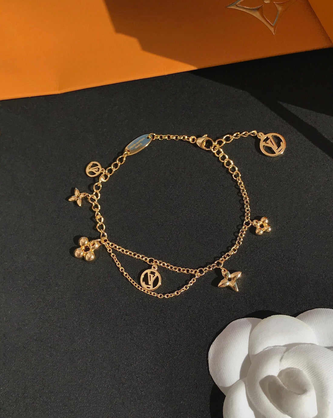 [Limara]BLOOMING PINK GOLD MOP BRACELET