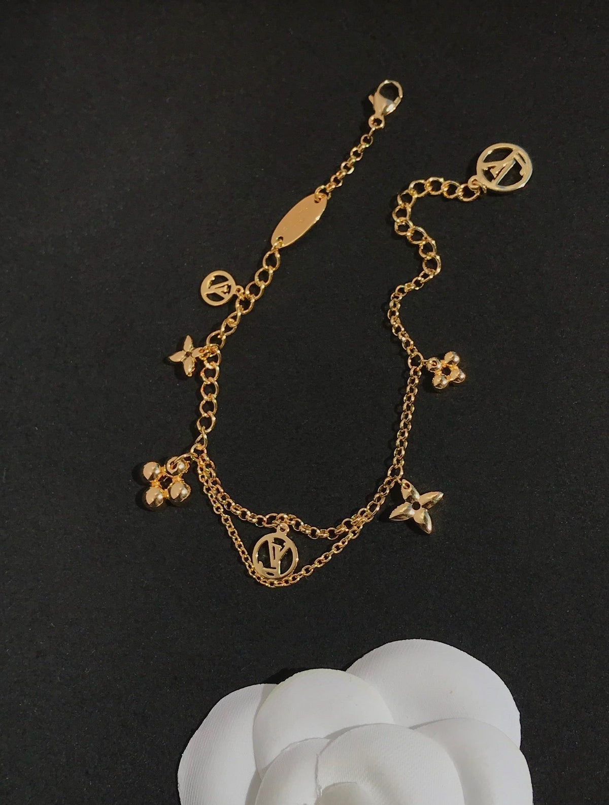 [Limara]BLOOMING ROSE GOLD MOP BRACELET