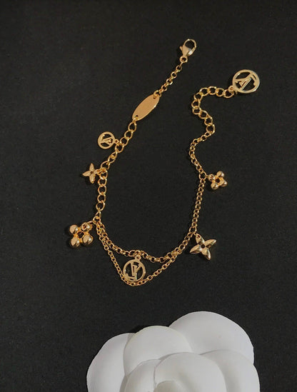 [Limara]BLOOMING ROSE GOLD MOP BRACELET