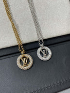 [Limara]BY NIGHT DIAMOND PAVED NECKLACE