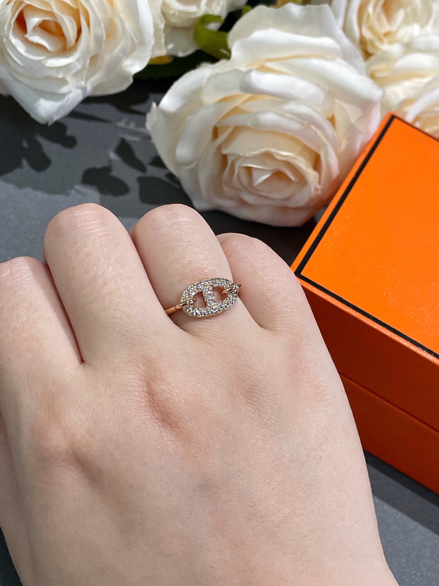 [Limara]RONDE SMALL DIAMOND RING