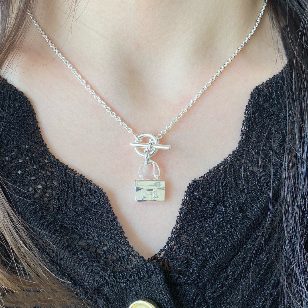 [Limara]CONSTANCE PEDANT SILVER NECKLACE