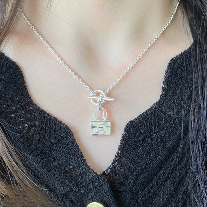 [Limara]CONSTANCE PEDANT SILVER NECKLACE