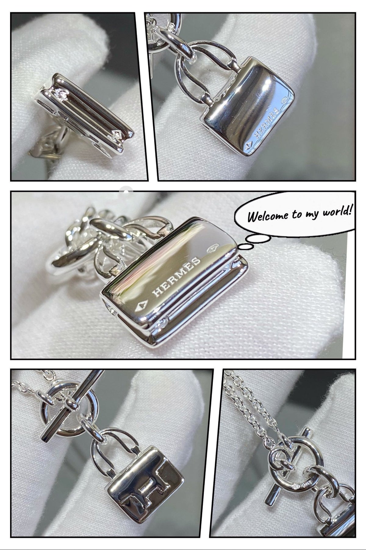 [Limara]CONSTANCE PEDANT SILVER NECKLACE