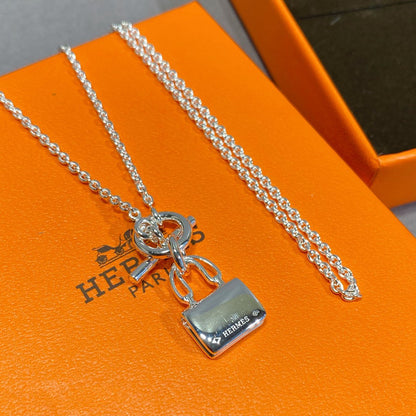 [Limara]CONSTANCE PEDANT SILVER NECKLACE