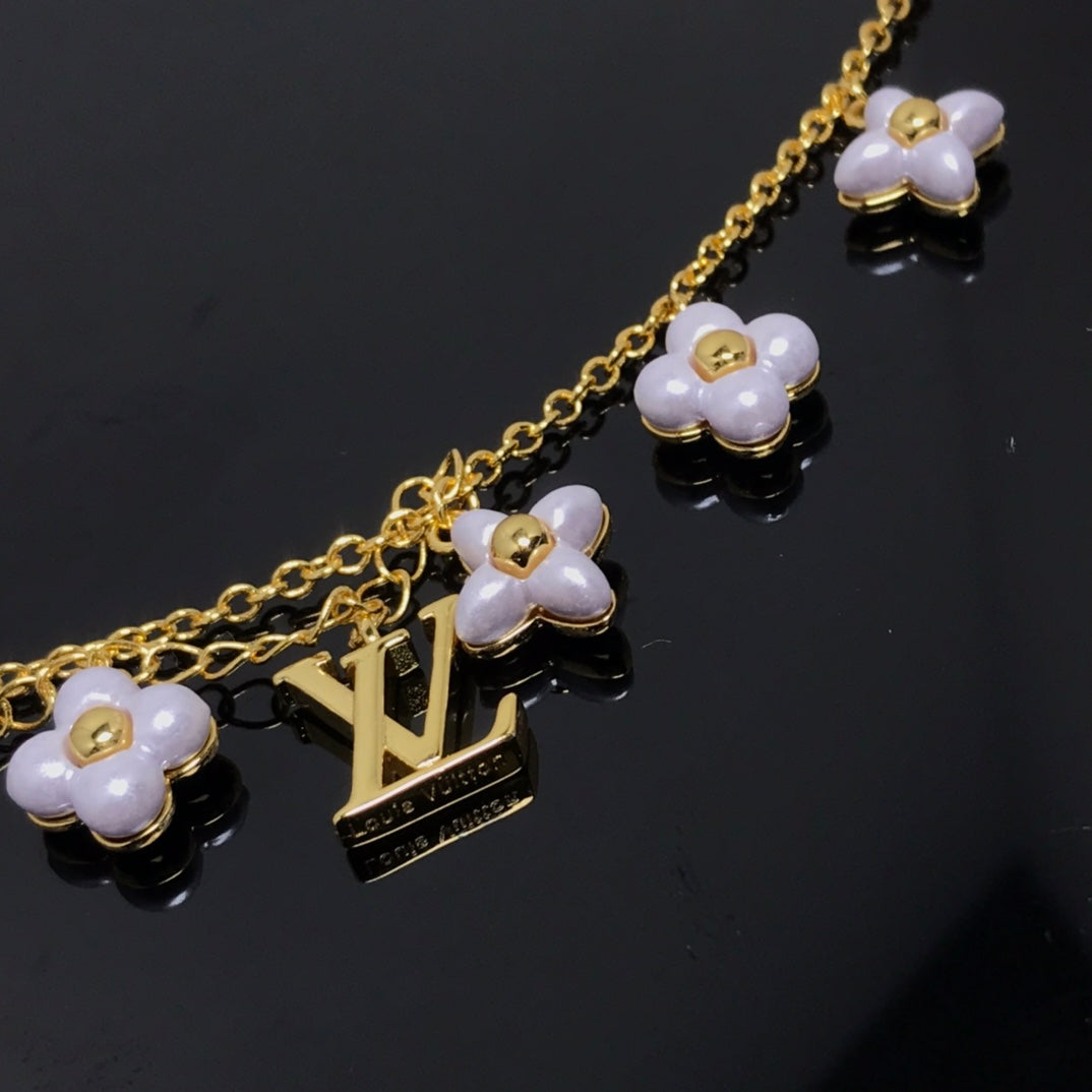 [Limara]LOGO 6 MOTIF STAR AND SUN GOLD BRACELET
