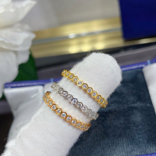 [Limara]BEE LOVE DIAMOND PAVED SMALL RING