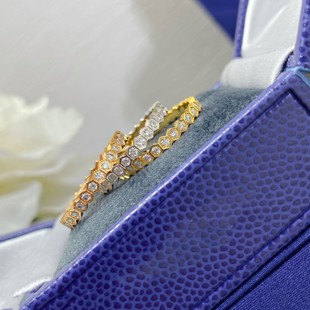[Limara]BEE LOVE DIAMOND PAVED SMALL RING