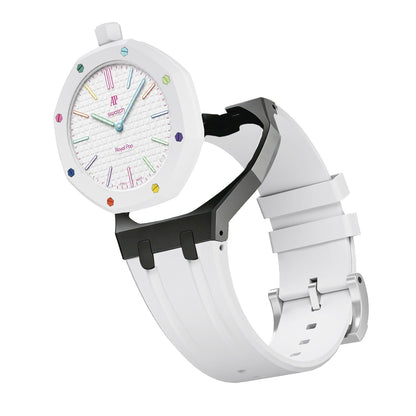 [Limara]Royal Oak Pop Exclusive Bioceramic Case & Silicone Strap Mix Color