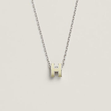 [Limara]HM CLIC YELLOW ENAMEL GOLD NECKLACE