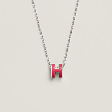 [Limara]H NECKLACE PINK