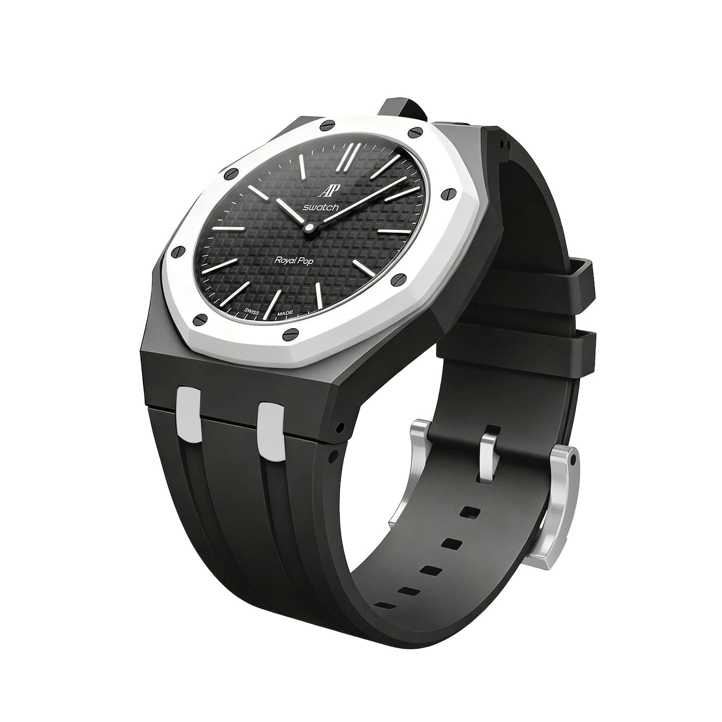 [Limara]Royal Oak Pop Exclusive Bioceramic Case & Silicone Strap Mix Color