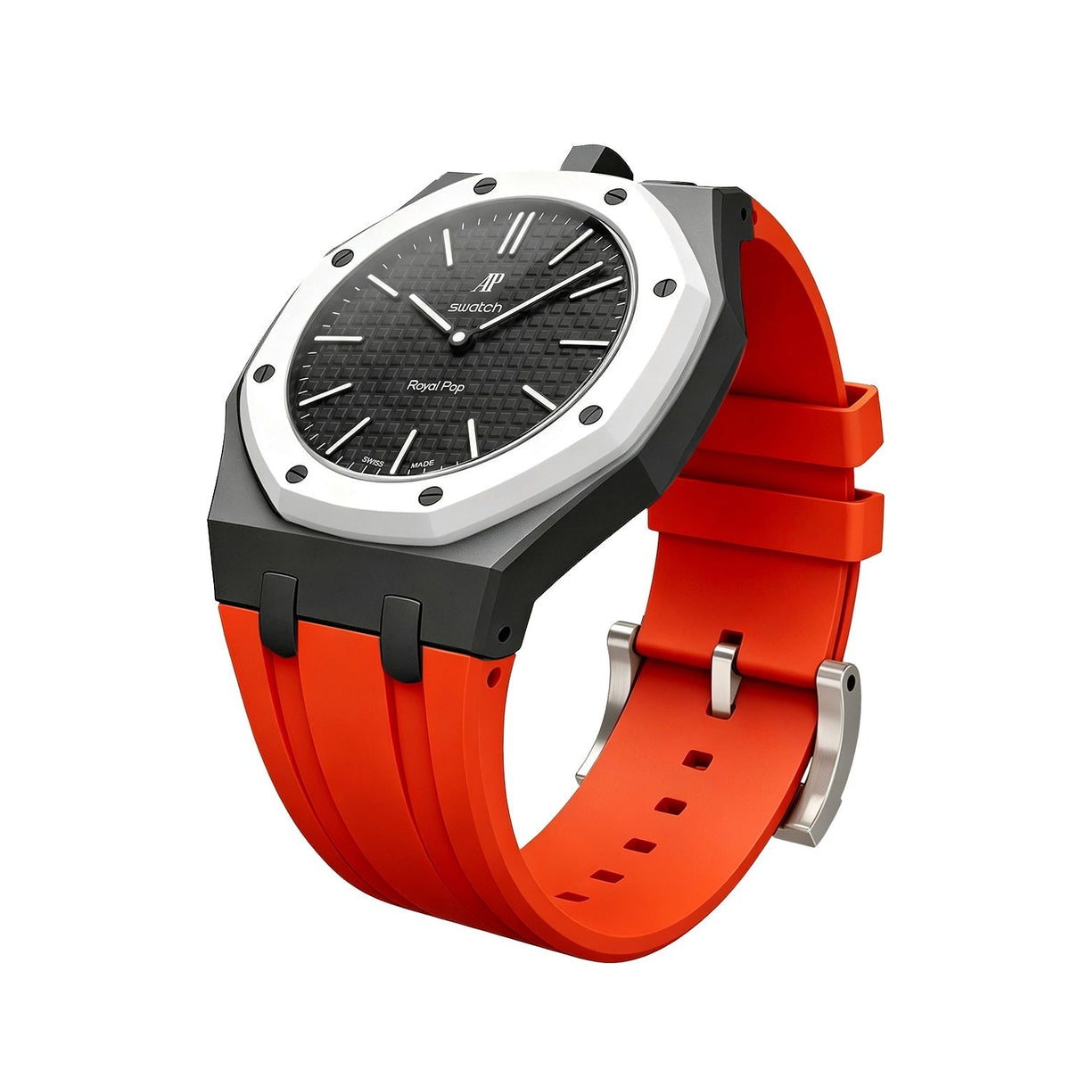 [Limara]Royal Oak Pop Exclusive Bioceramic Case & Silicone Strap Mix Color