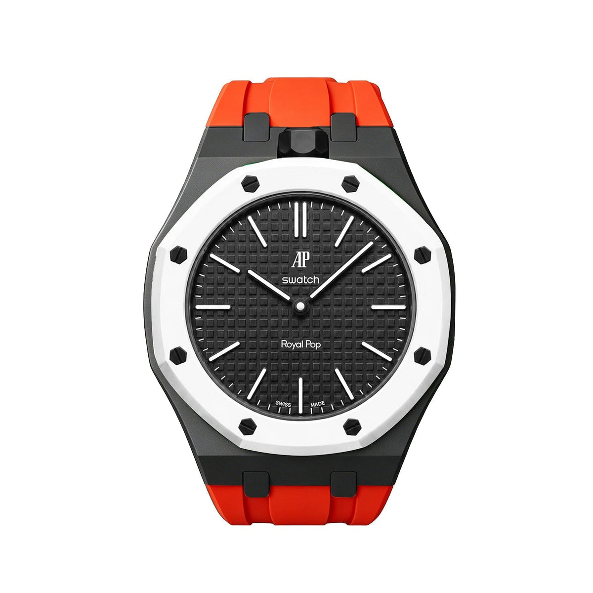 [Limara]Royal Oak Pop Exclusive Bioceramic Case & Silicone Strap Mix Color