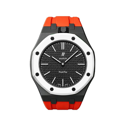 [Limara]Royal Oak Pop Exclusive Bioceramic Case & Silicone Strap Mix Color