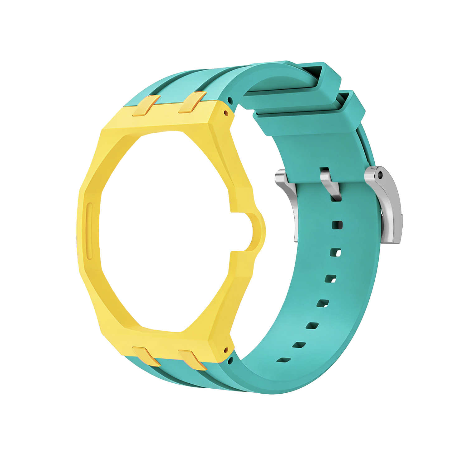 [Limara]Royal Oak Pop Exclusive Bioceramic Case & Silicone Strap Mix Color