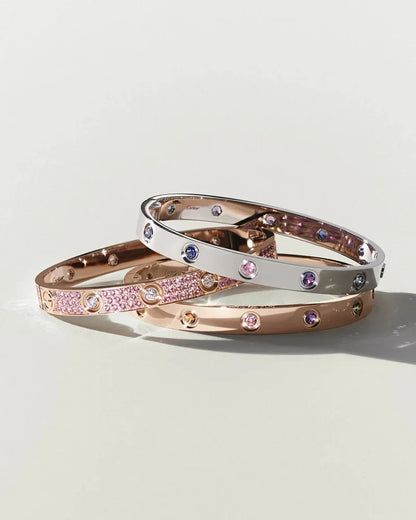 [Limara]CLASSIC 6.1MM LOVE BRACELET 10-DIAMOND FULL PAVÉ