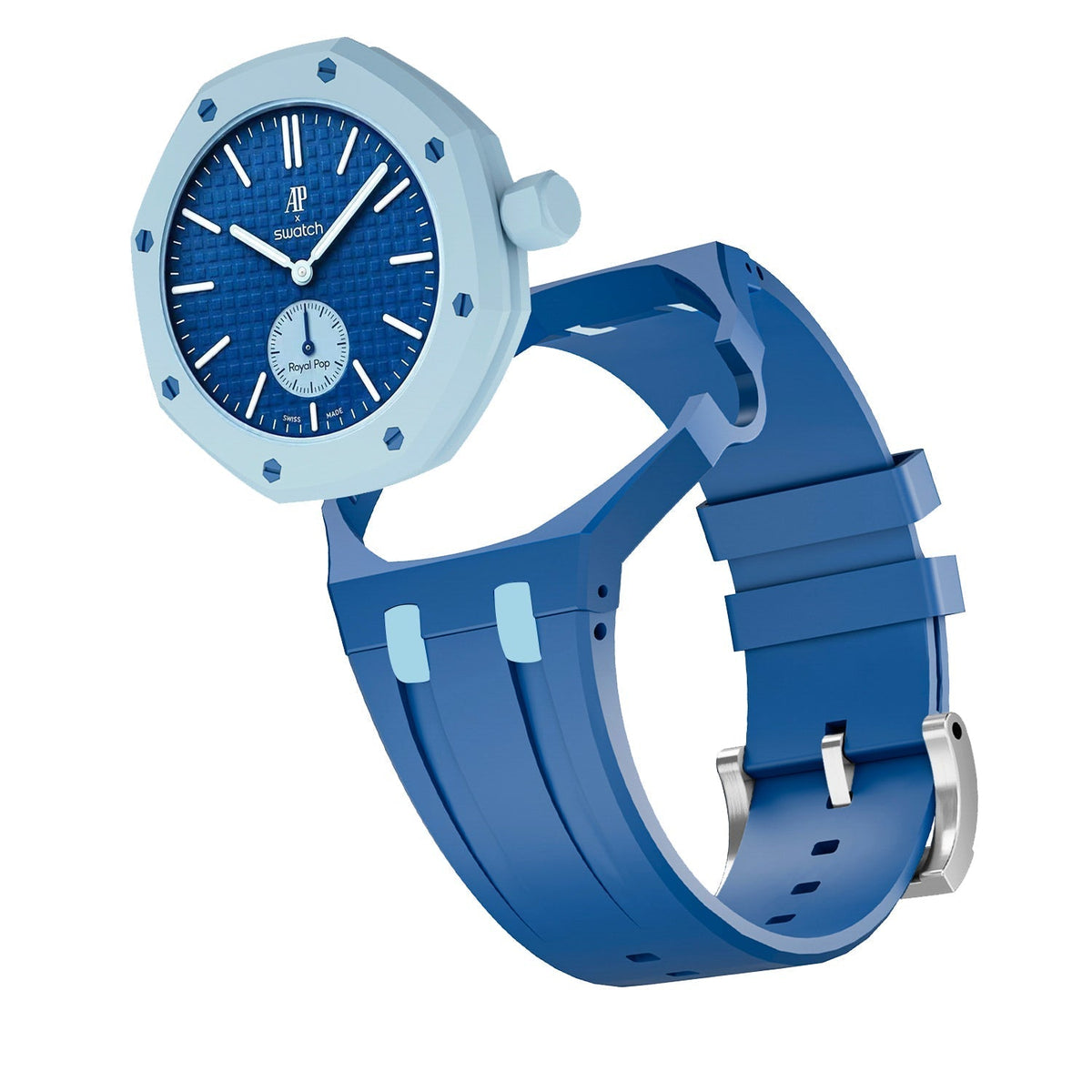 [Limara]Royal Oak Pop Exclusive Bioceramic Case & Silicone Strap Mix Color