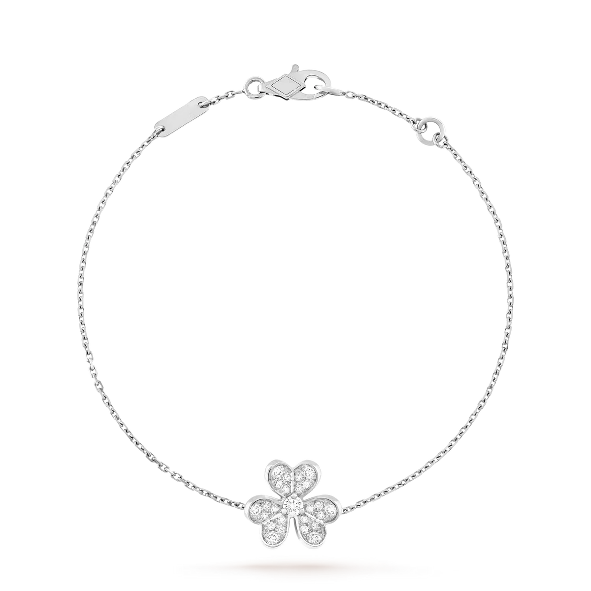 [Limara]LUMINOUS BLOSSOM SINGLE-MOTIF CHARM BRACELET