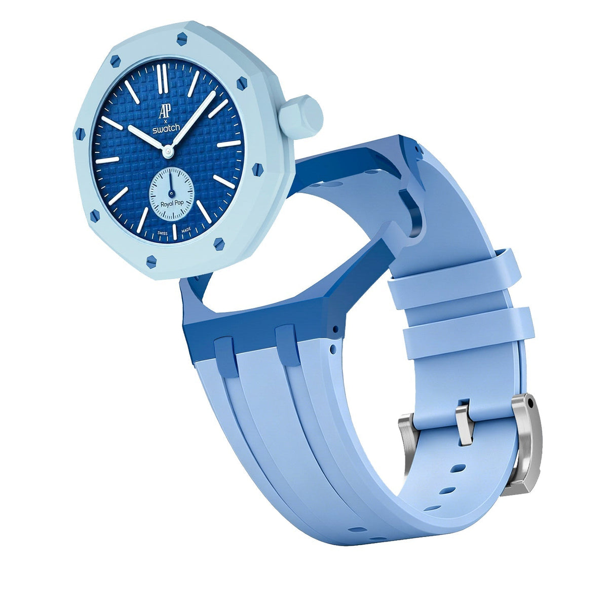 [Limara]Royal Oak Pop Exclusive Bioceramic Case & Silicone Strap Mix Color