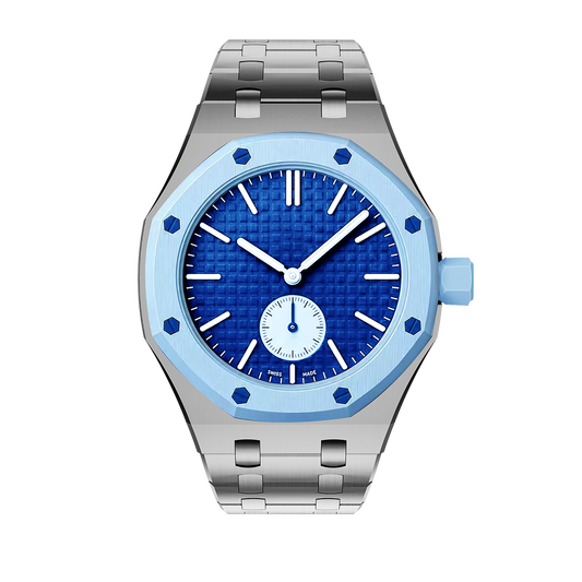 [Limara]OAK POP EXCLUSIVE SILVER STEEL STRAP