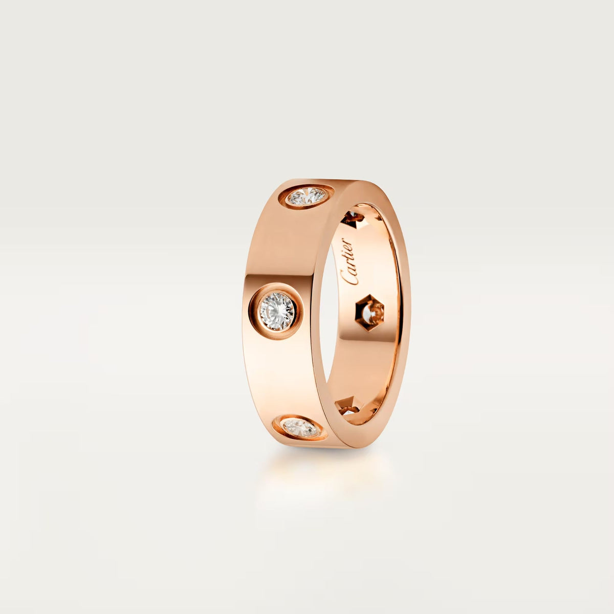 [Limara] LOVE 5.5MM 6 DIAMOND RING