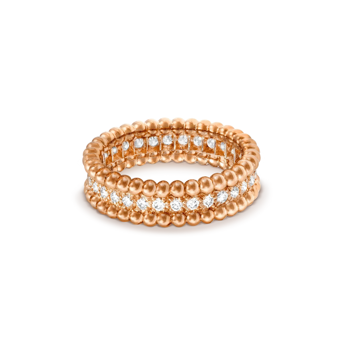 [Limara]PERLEE DIAMOND ROSE GOLD RING