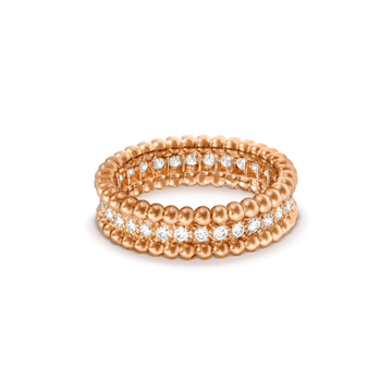 [Limara]PERLEE DIAMOND ROSE GOLD RING