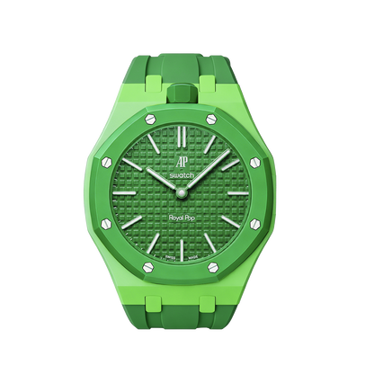 [Limara]Royal Oak Pop Exclusive Bioceramic Case & Silicone Strap Mix Color