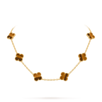 [Limara]CLASSIC LUCKY 10-MOTIF CLOVER NECKLACE GOLD COLLECTION