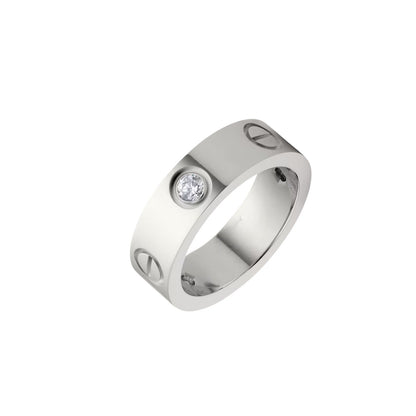 [Limara]LOVE 5.5MM 3 DIAMONDS RING
