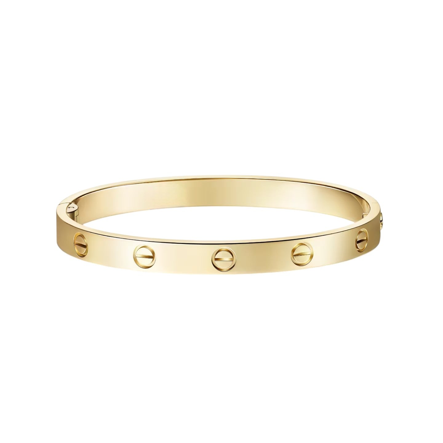 [Limara]CLASSIC 6.1MM LOVE SINGLE-SCREW CLOSURE BANGLE