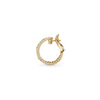 [Limara]KALEIDOSCOPE CLOVER HOOP EARRINGS