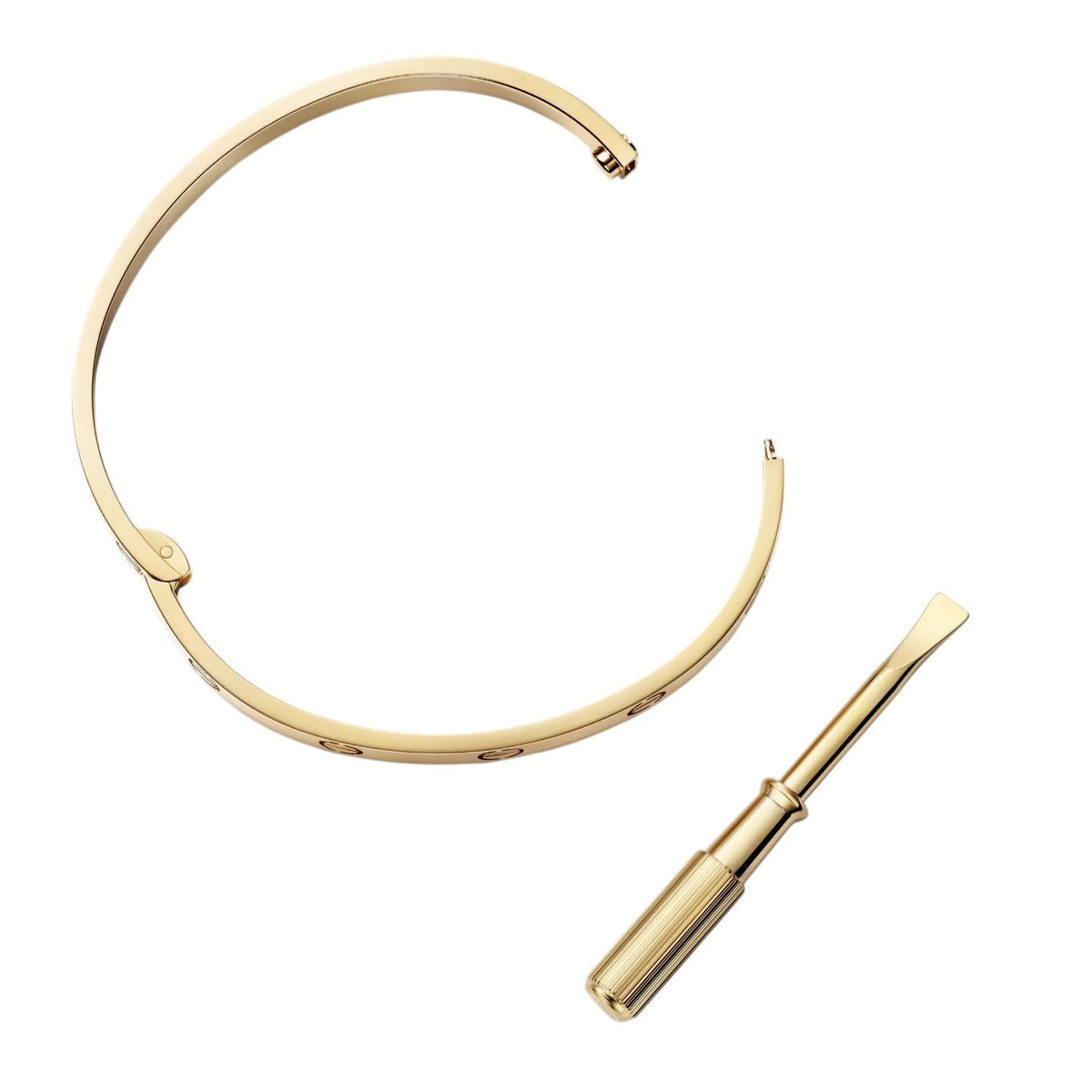 [Limara]CLASSIC 6.1MM LOVE SINGLE-SCREW CLOSURE BANGLE