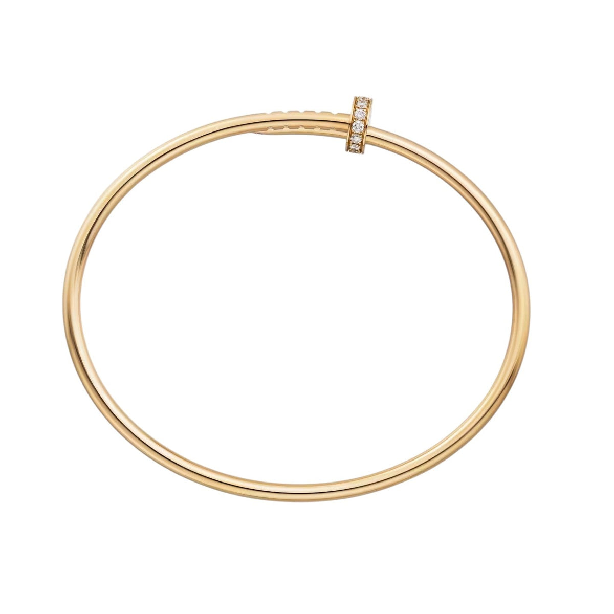 [Limara]JUSTE UN CLOU 2.5MM SMALL MODEL DIAMOND BANGLE