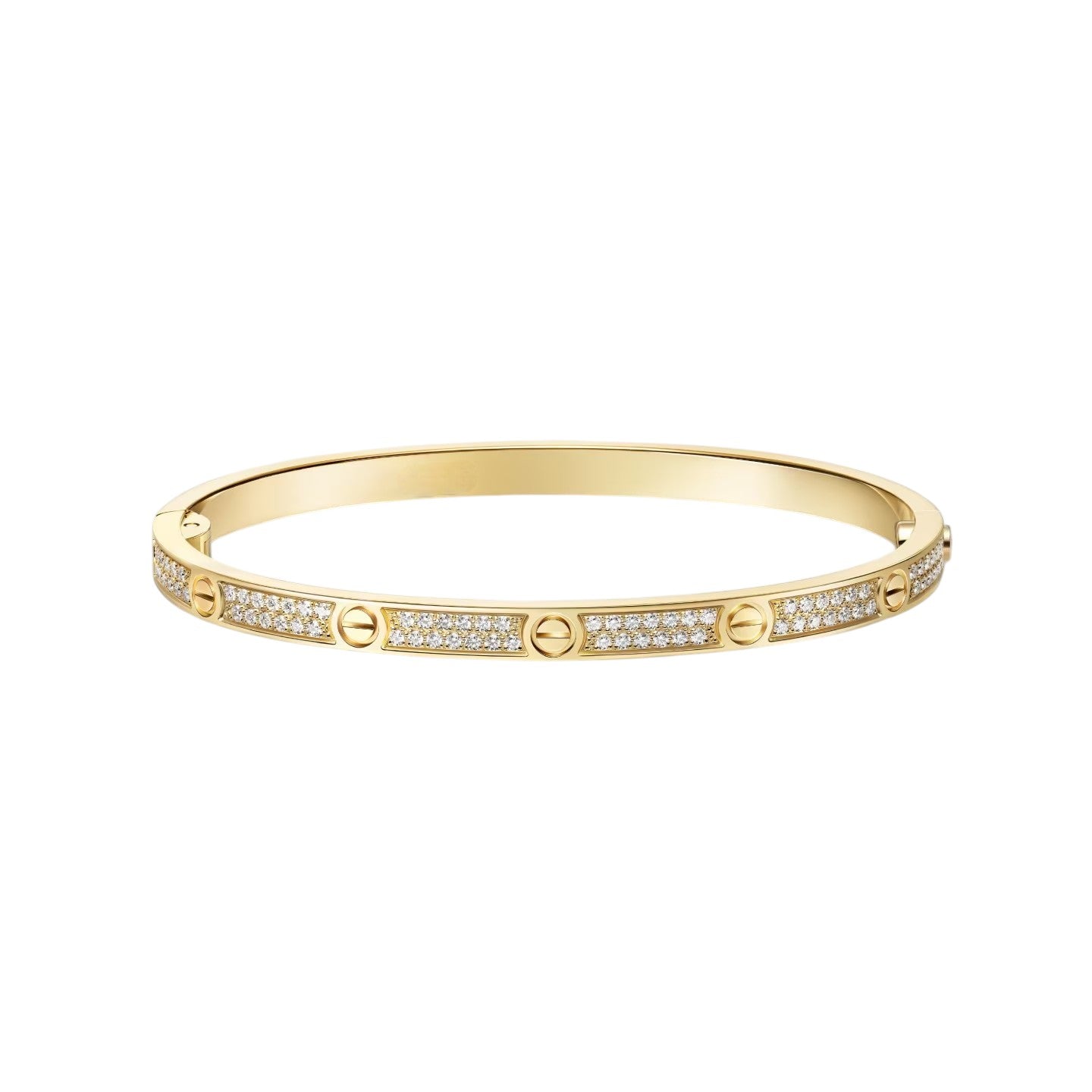 [Limara]CLASSIC 3.65MM LOVE FULL PAVE BANGLE