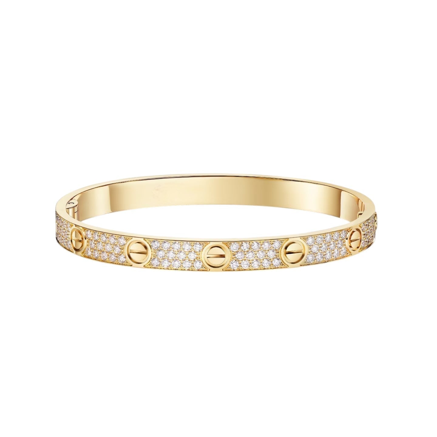 [Limara]CLASSIC 6.1MM LOVE BANGLE - FULL PAVÉ