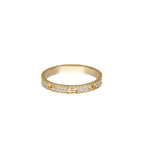 [Limara]LOVE 2.6MM PAVÉ DIAMOND RING