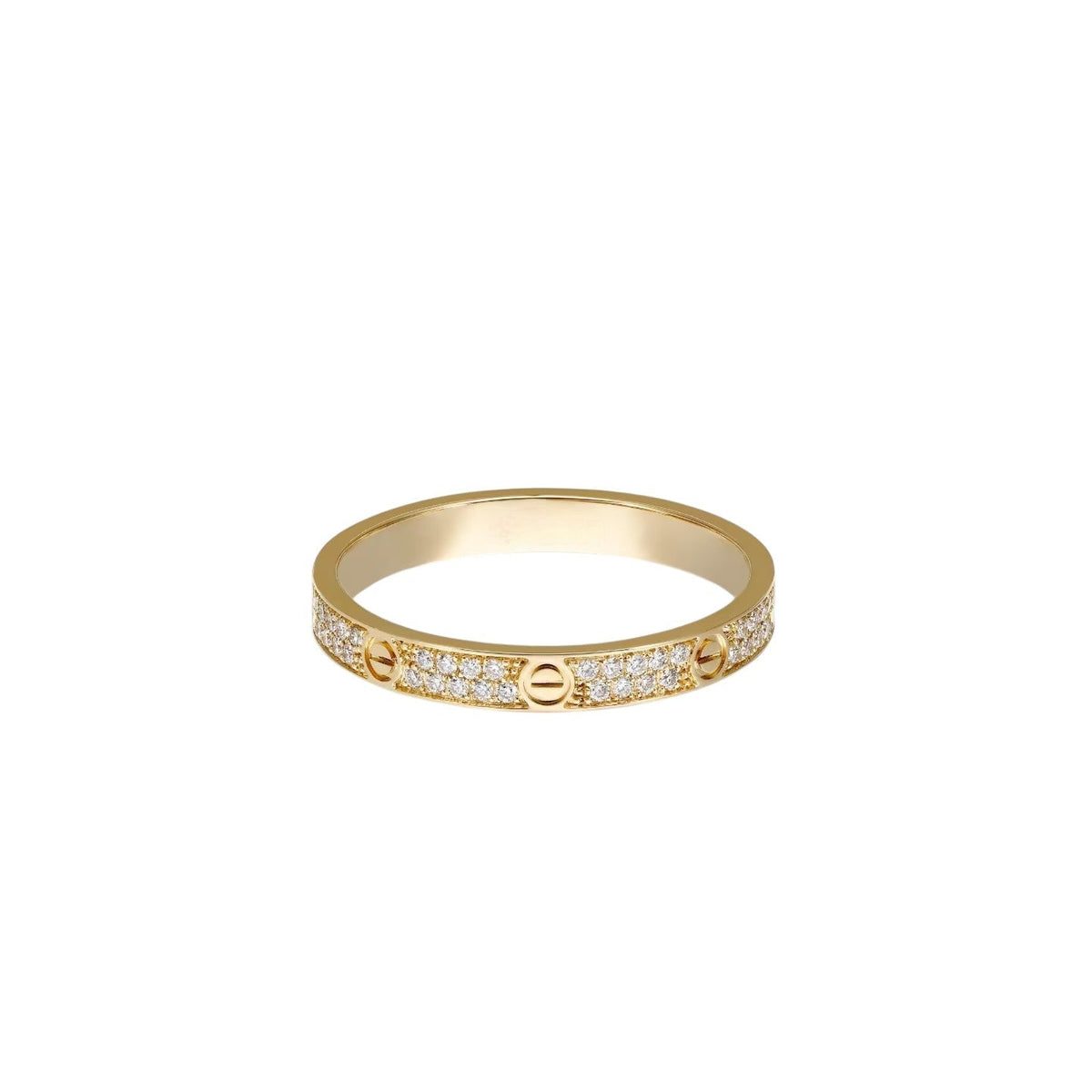[Limara]LOVE 2.6MM PAVÉ DIAMOND RING