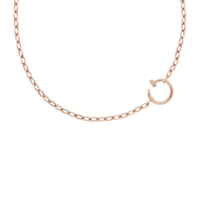 [Limara]CLOU DIAMOND NAIL PENDANT NECKLACE