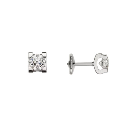 [Limara]C DE DIAMOND STUD EARRINGS