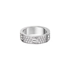 [Limara]LOVE 5.5MM FULL-PAVÉ DIAMOND RING