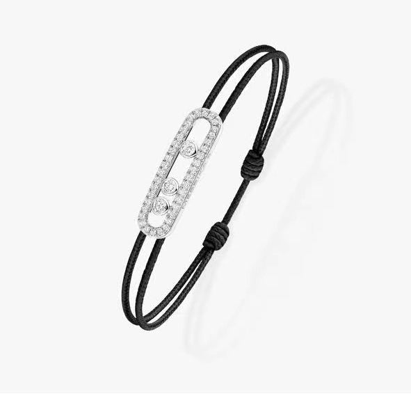 [Limara]CARE(S) PAVÉ CORD BRACELET